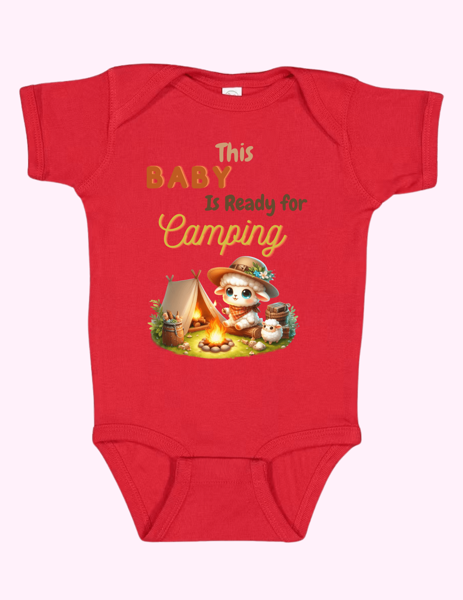 Ready To Camp - (Infant) featuring unique artwork, perfect for personal style and expression.