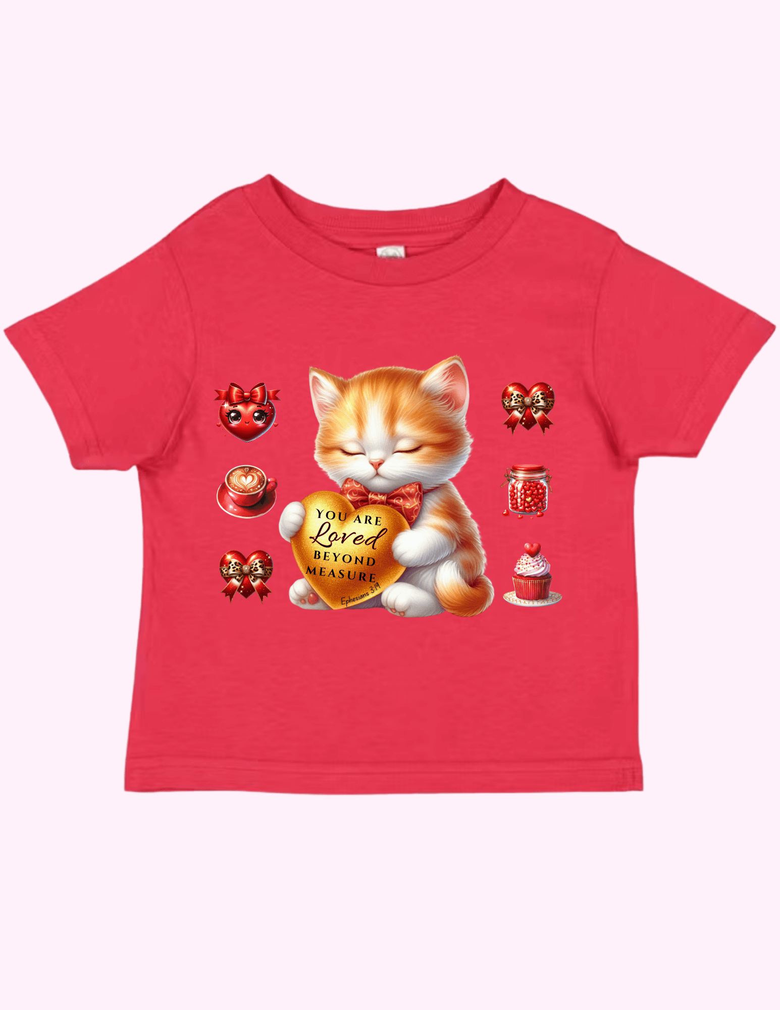 You Are Loved (Toddler) featuring unique artwork, perfect for personal style and expression.