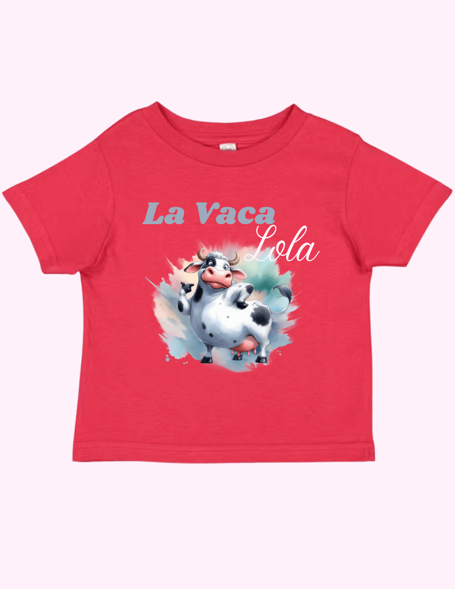 La Vaca Lola (Toddler) featuring unique artwork, perfect for personal style and expression.