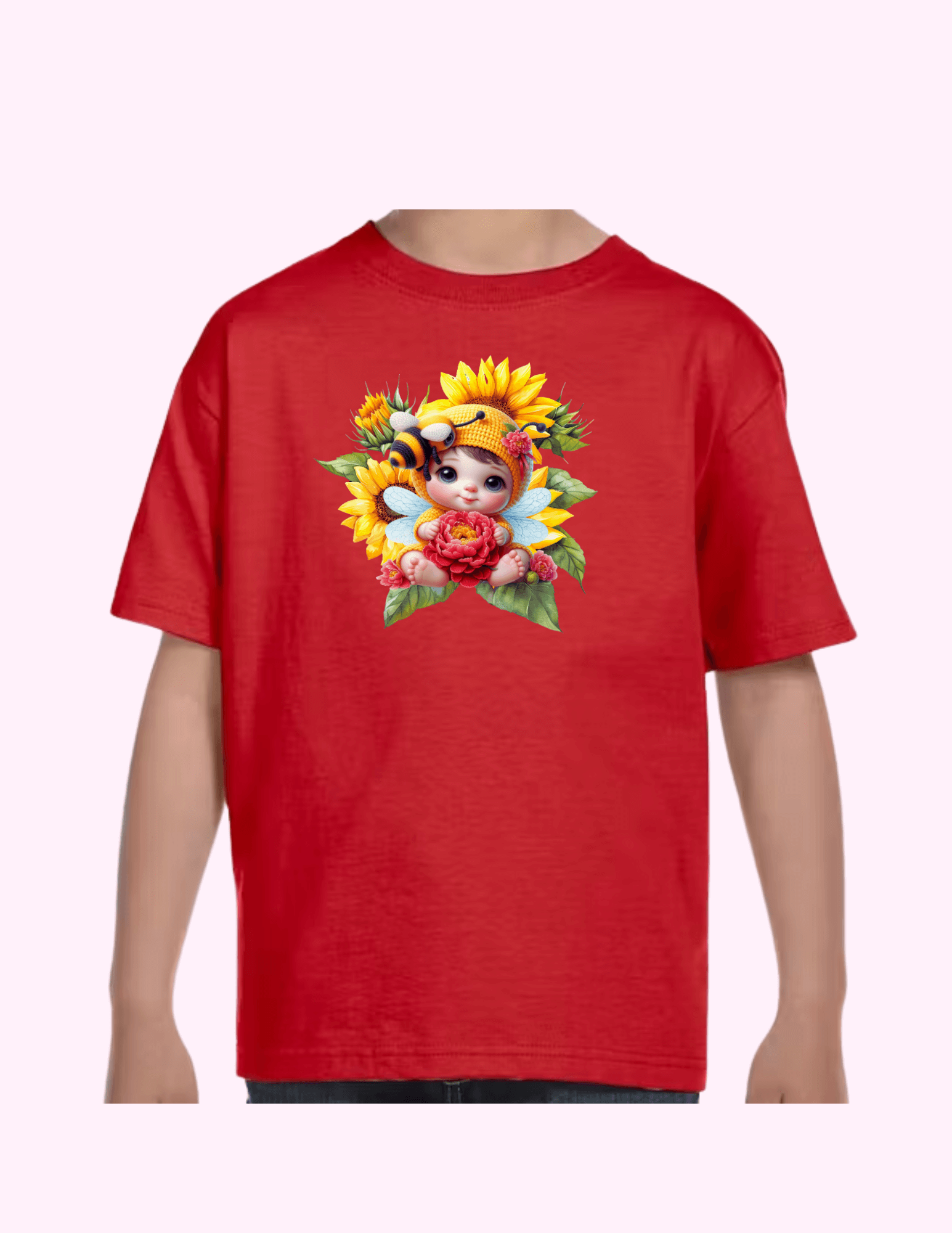 Bee - Kids T-Shirt featuring unique artwork, perfect for personal style and expression.