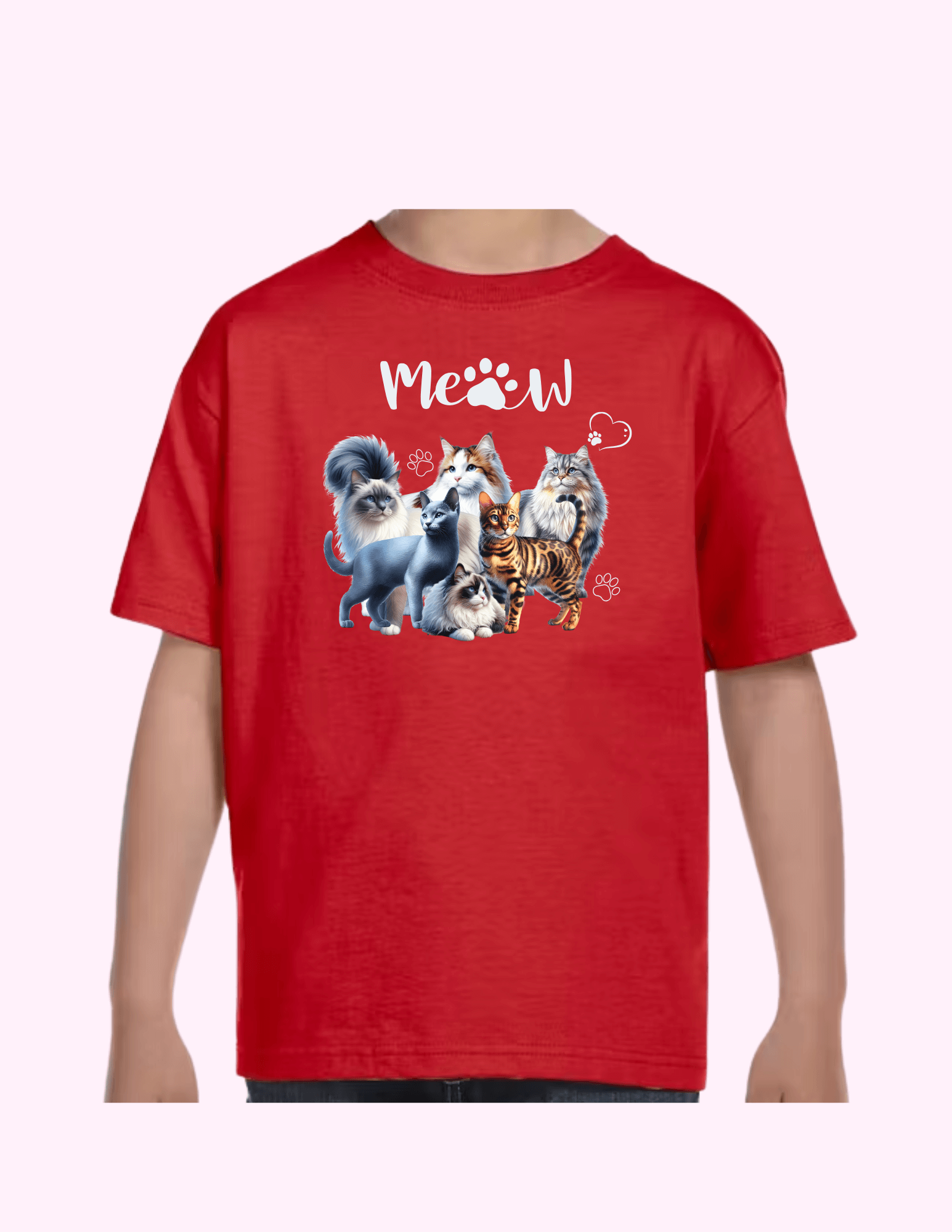 Cats - Kids T-Shirt featuring unique artwork, perfect for personal style and expression.