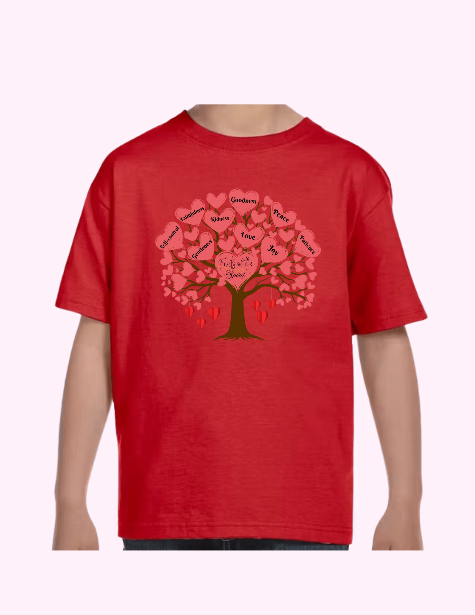 Fruit Of The Spirit - Kids T-Shirt featuring unique artwork, perfect for personal style and expression.