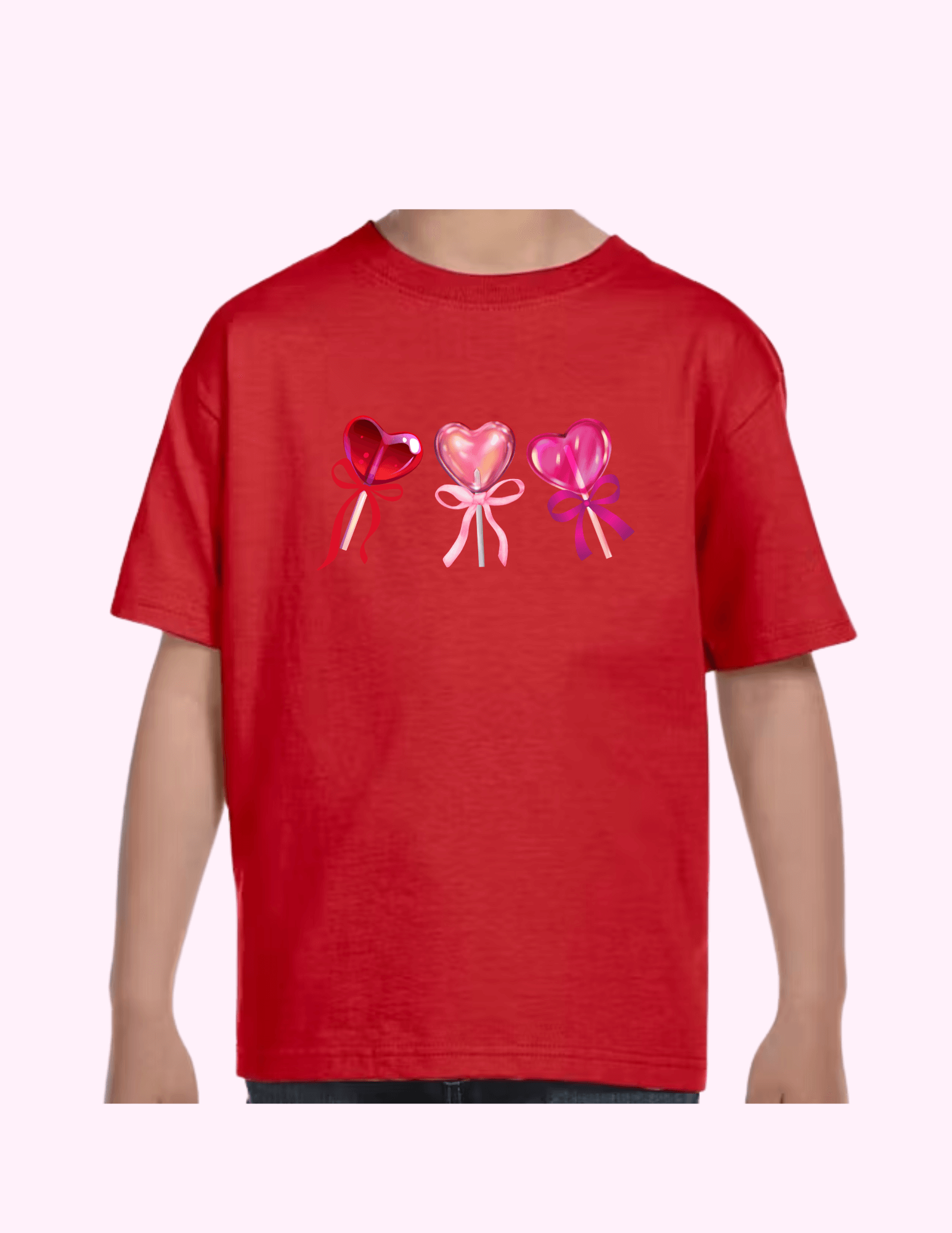Lollypop Heart - Kids T-Shirt featuring unique artwork, perfect for personal style and expression.