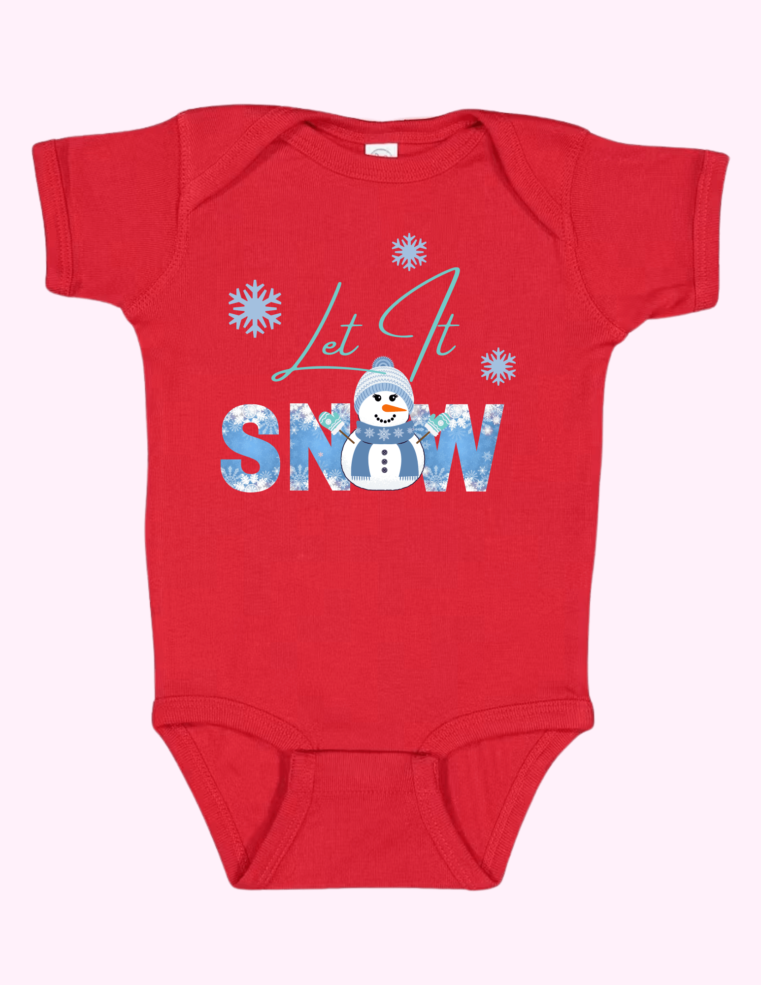 Let It Snow - Blue (Infant) featuring unique artwork, perfect for personal style and expression.