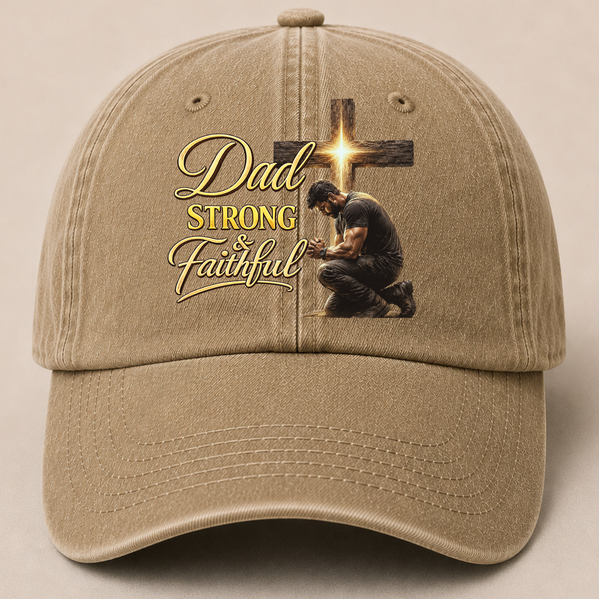 Retro Washed Neutral Cap - Men