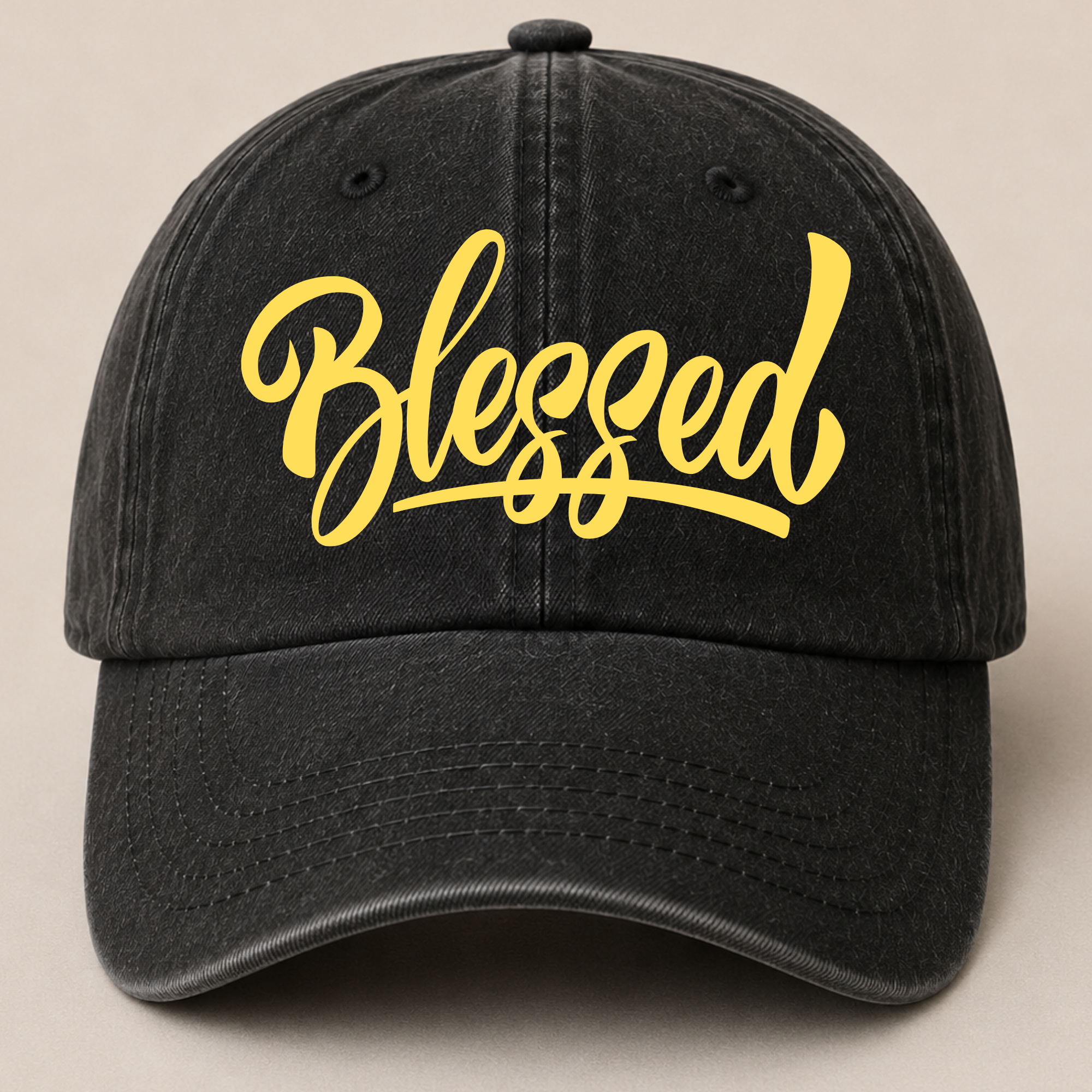 Retro Washed Neutral Cap - Men