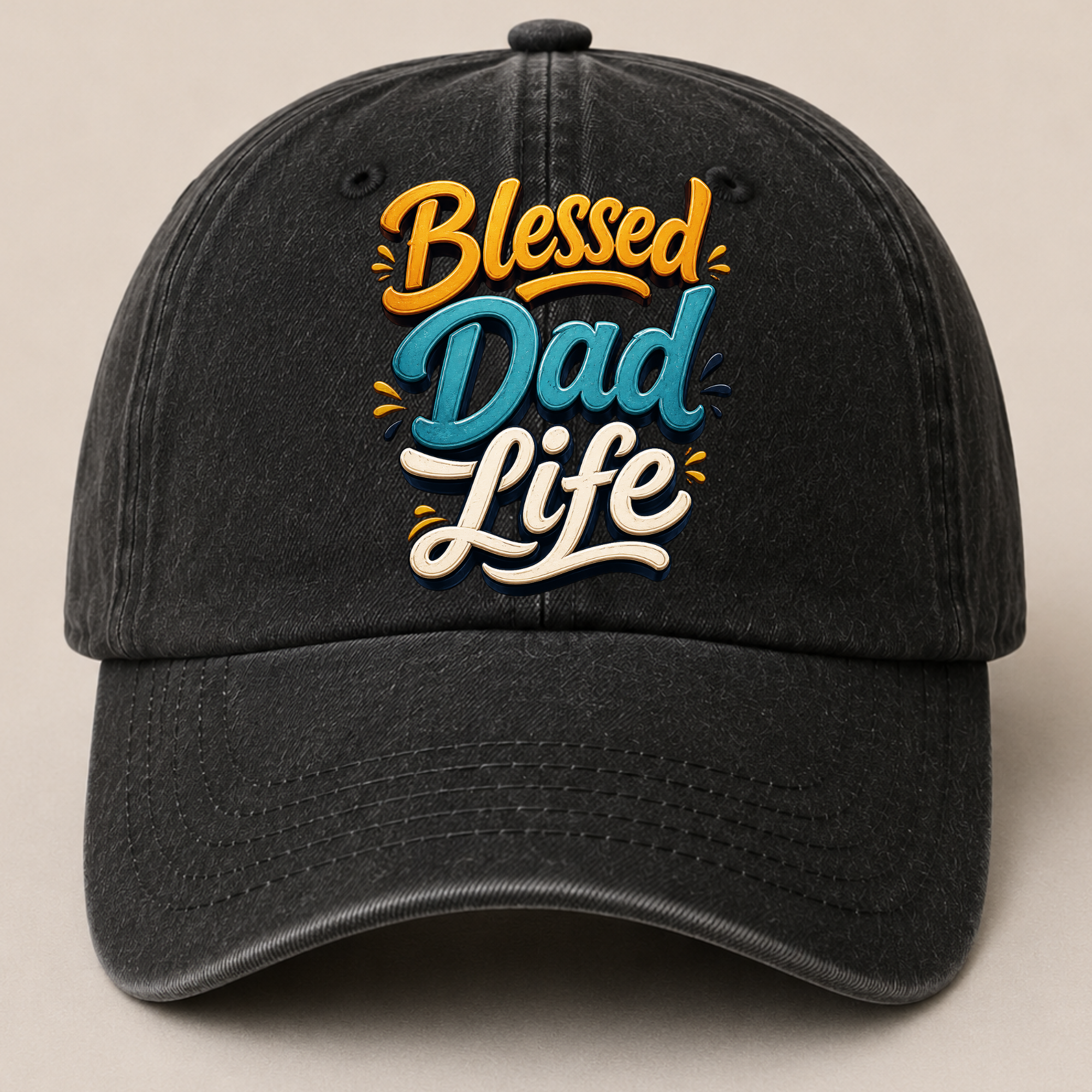 Retro Washed Neutral Cap - Men