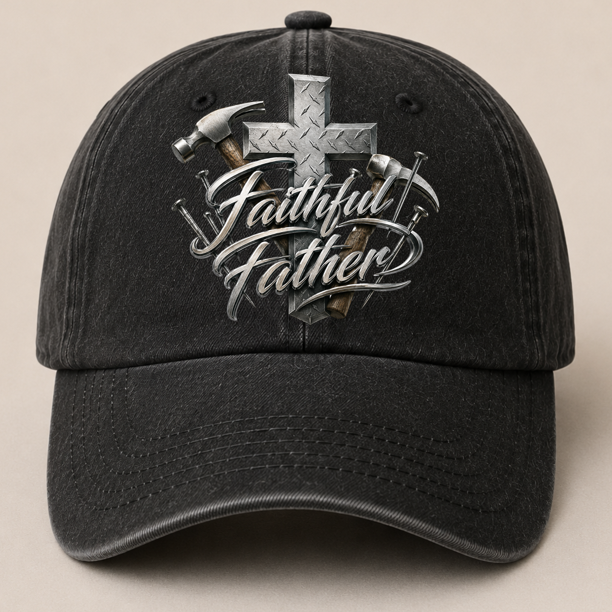 Retro Washed Neutral Cap - Men