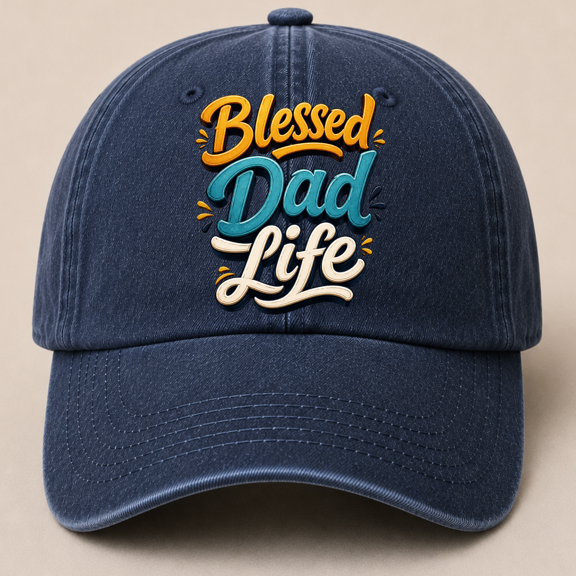 Retro Washed Neutral Cap - Men