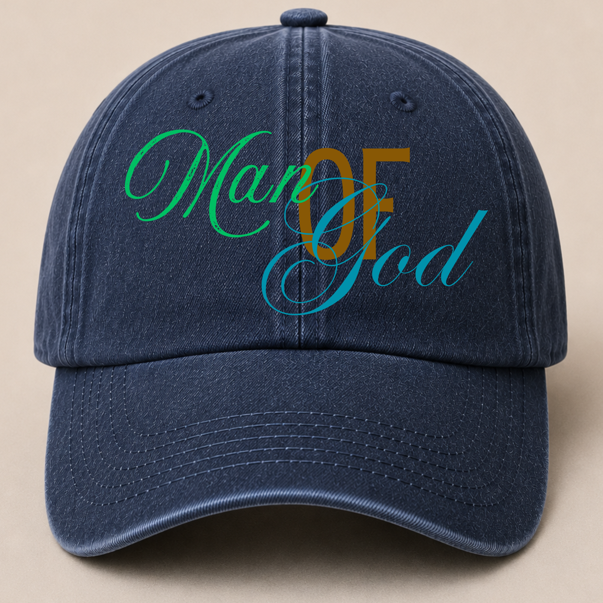 Retro Washed Neutral Cap - Men