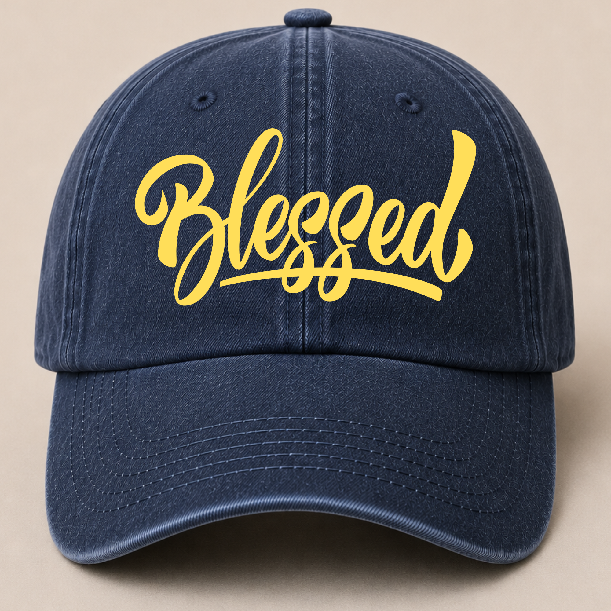 Retro Washed Neutral Cap - Men