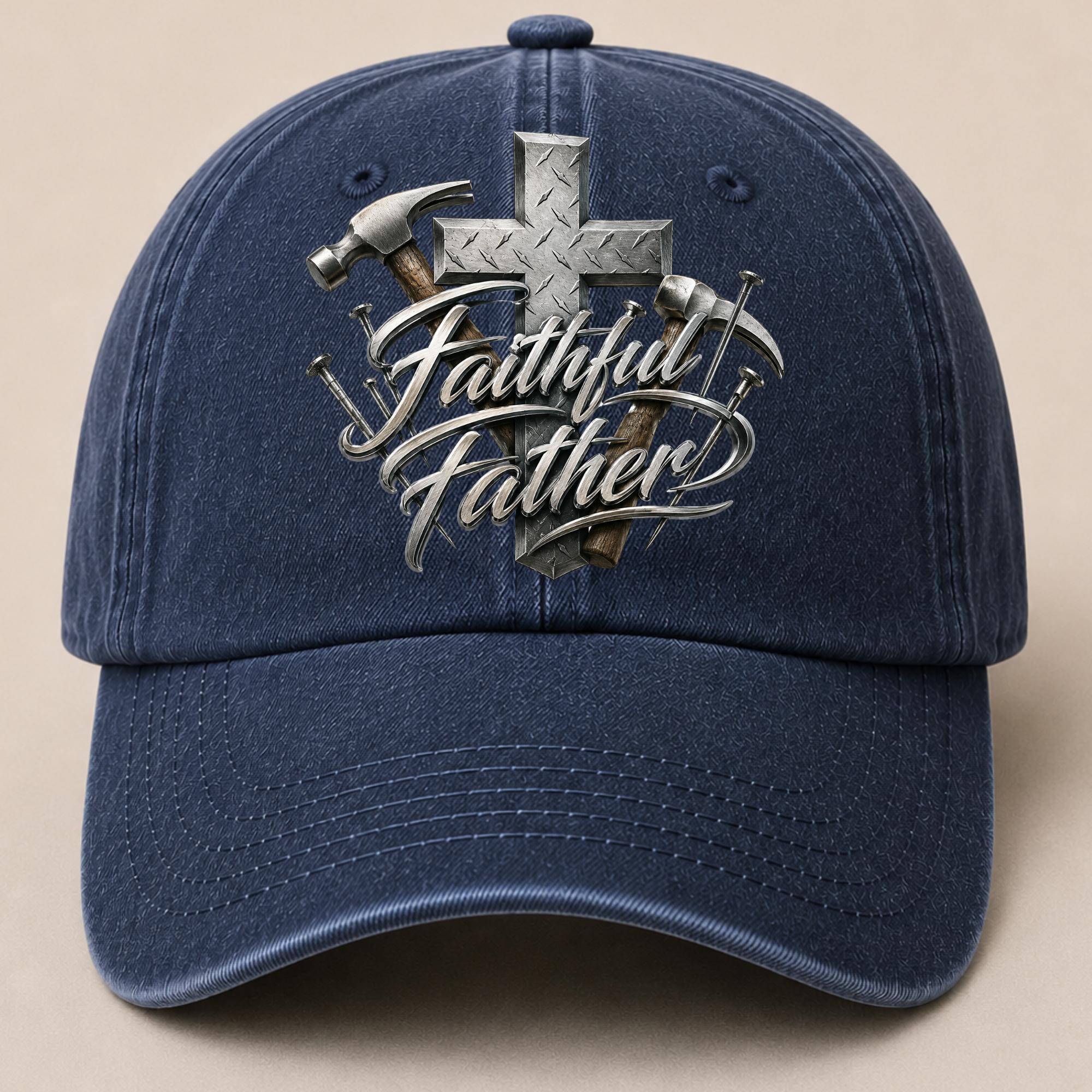Retro Washed Neutral Cap - Men