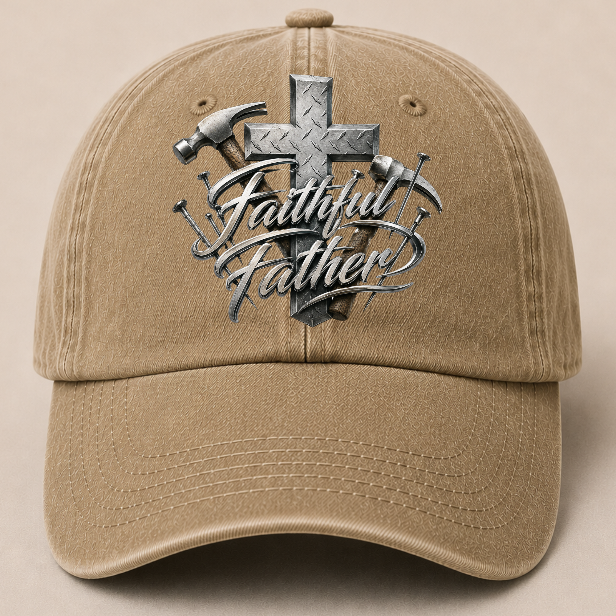 Retro Washed Neutral Cap - Men
