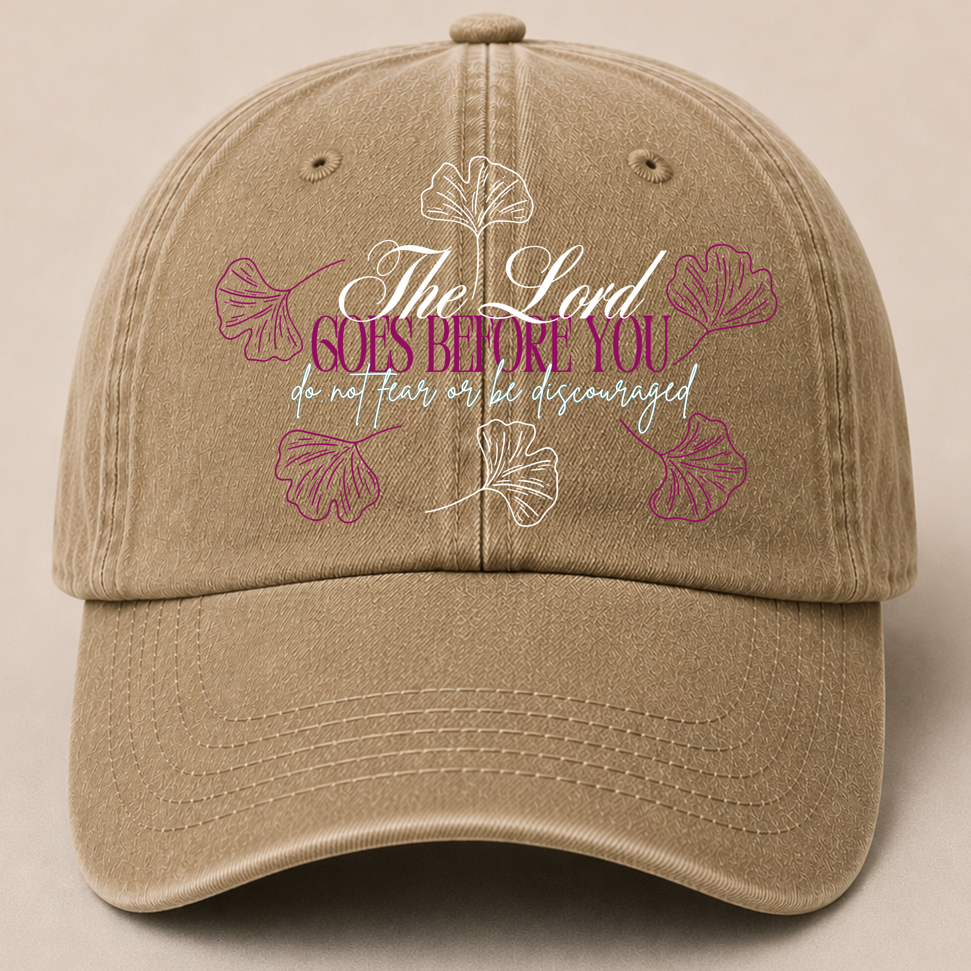 Retro Washed Neutral Cap - Women