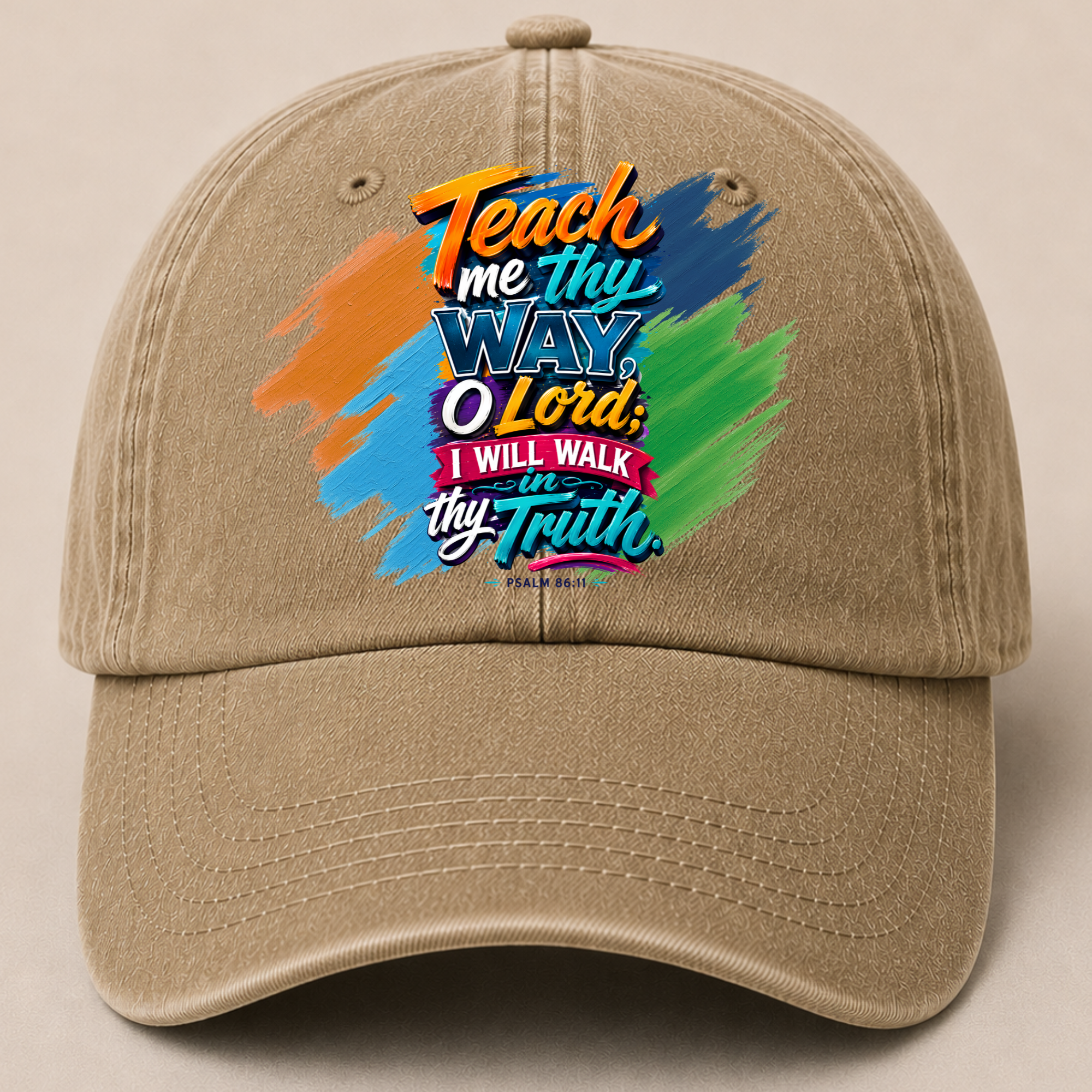 Retro Washed Neutral Cap - Men