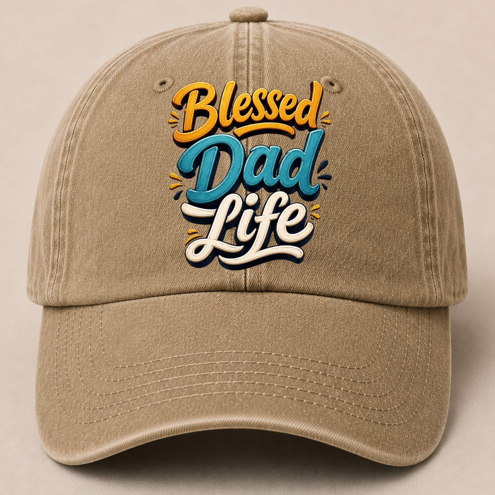 Retro Washed Neutral Cap - Men