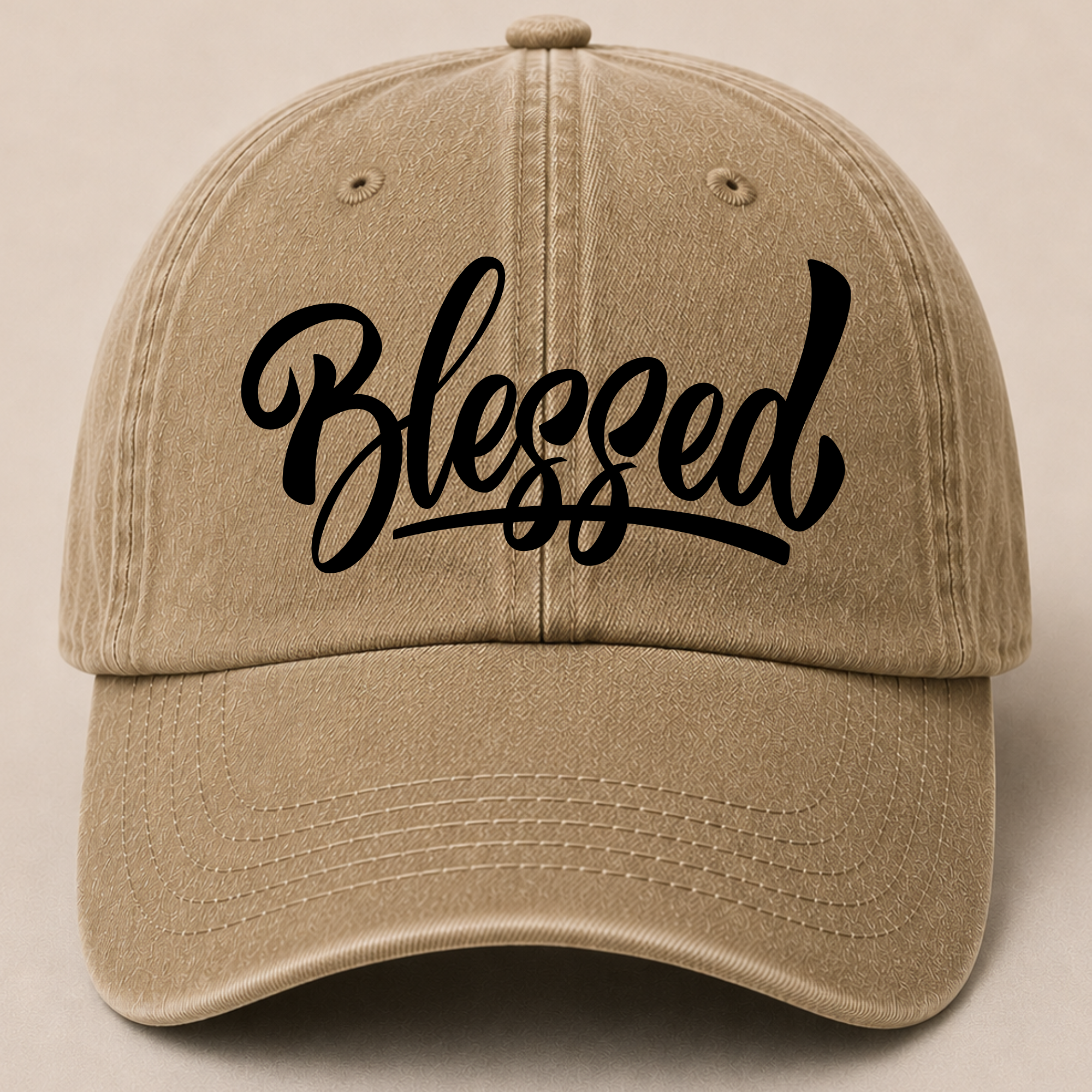 Retro Washed Neutral Cap - Men