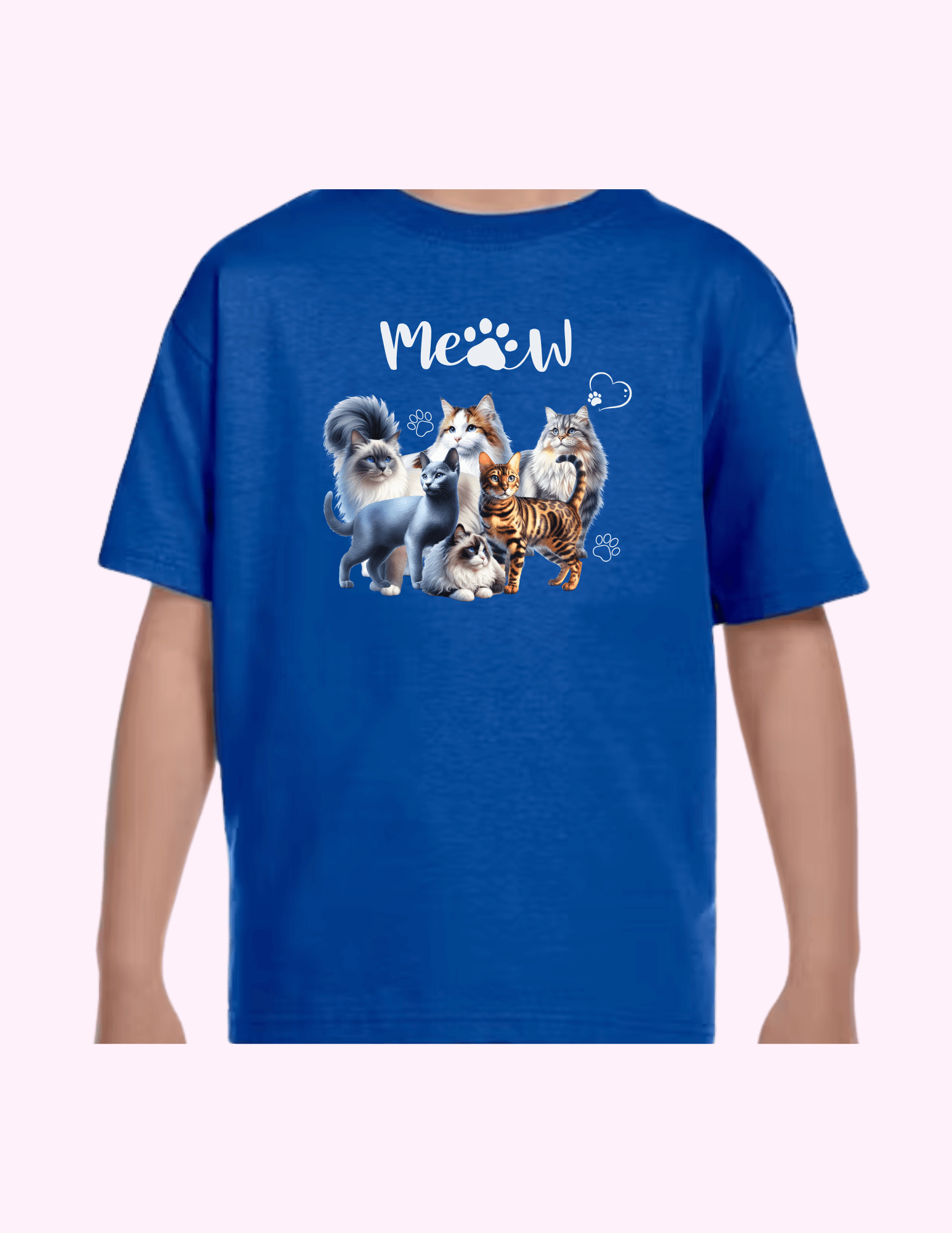 Cats - Kids T-Shirt featuring unique artwork, perfect for personal style and expression.