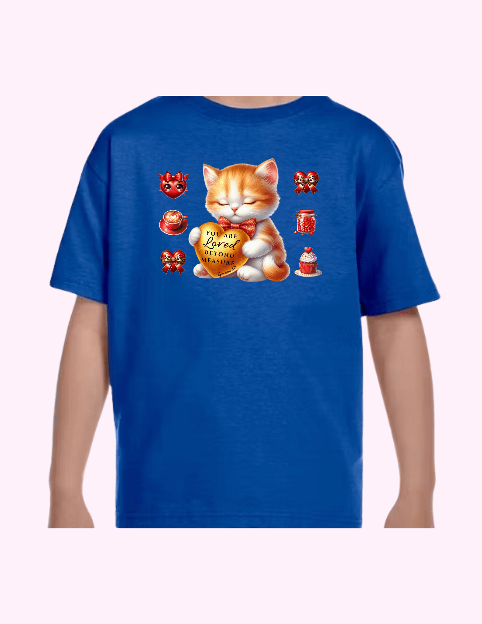 You Are Loved - Kids T-Shirt featuring unique artwork, perfect for personal style and expression.