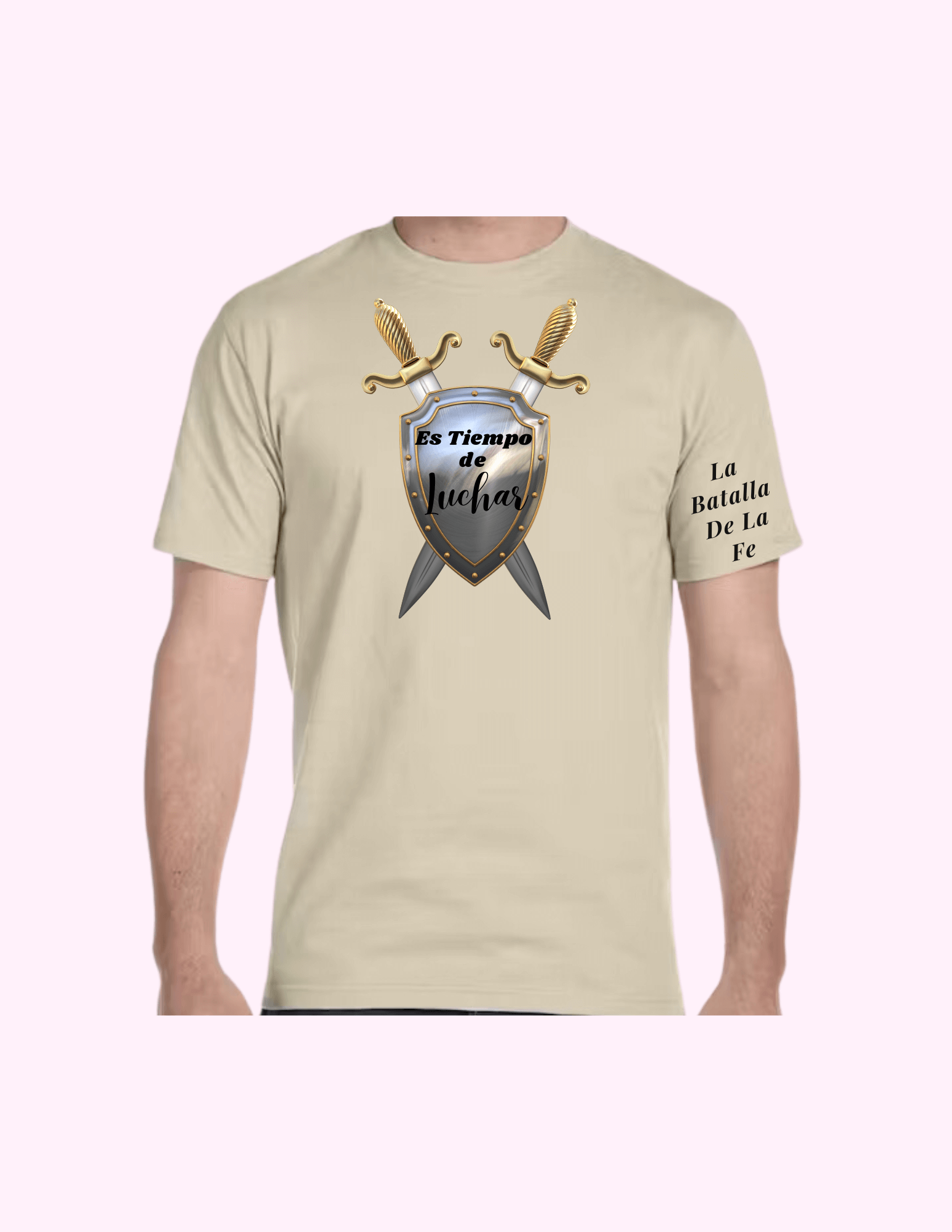Es Tiempo De Luchar - Adult T-Shirt featuring unique artwork, perfect for personal style and expression.