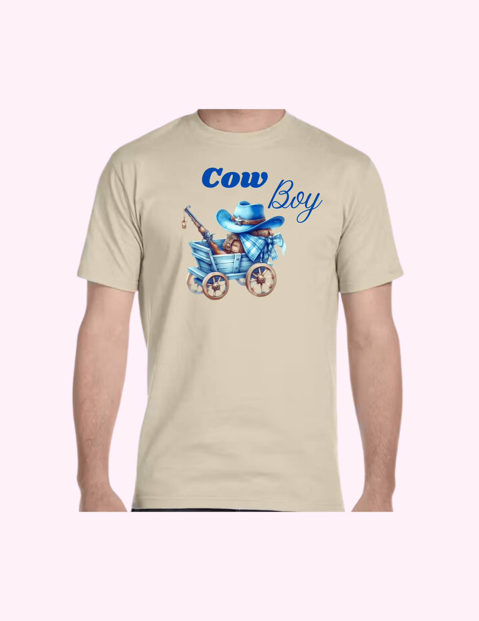 Cowboy - Adult T-Shirt featuring unique artwork, perfect for personal style and expression.