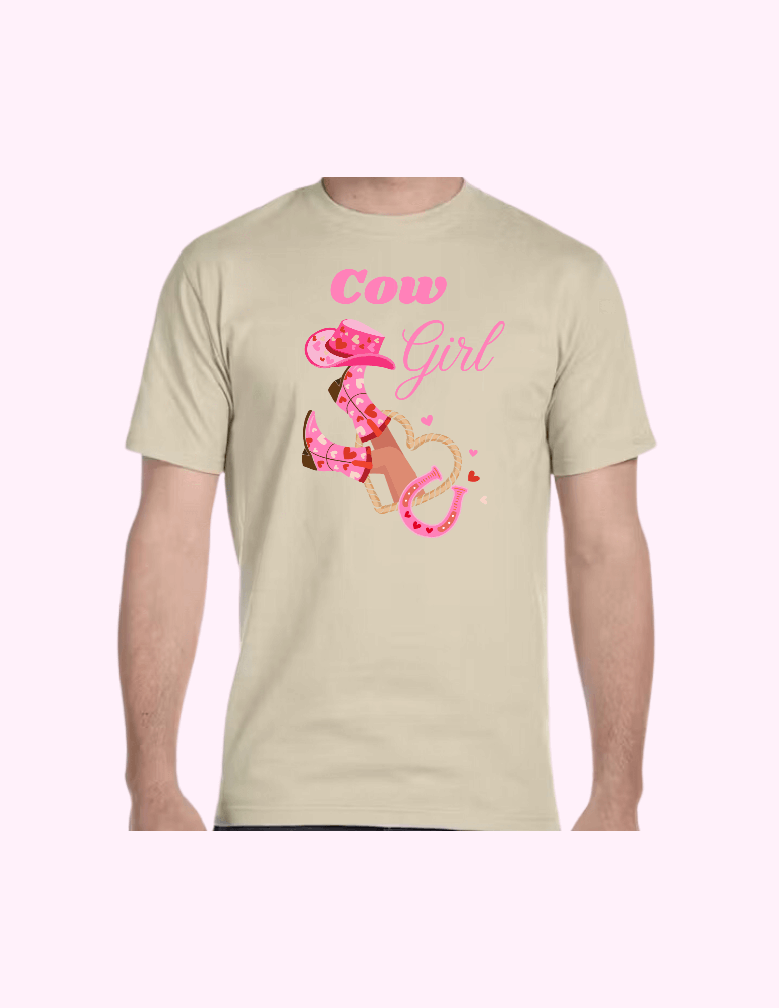 Cowgirl - Adult T-Shirt featuring unique artwork, perfect for personal style and expression.