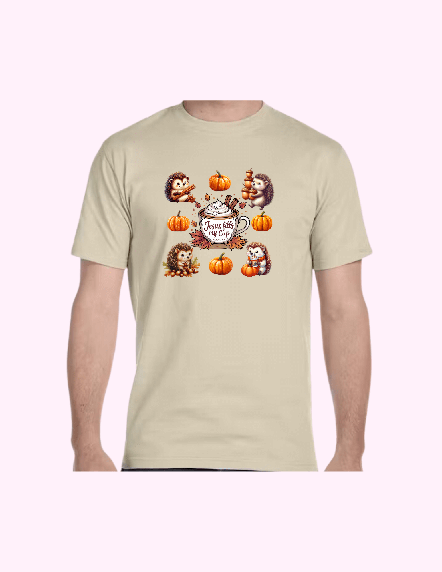 Jesus Fills My Cup - Adult T-Shirt