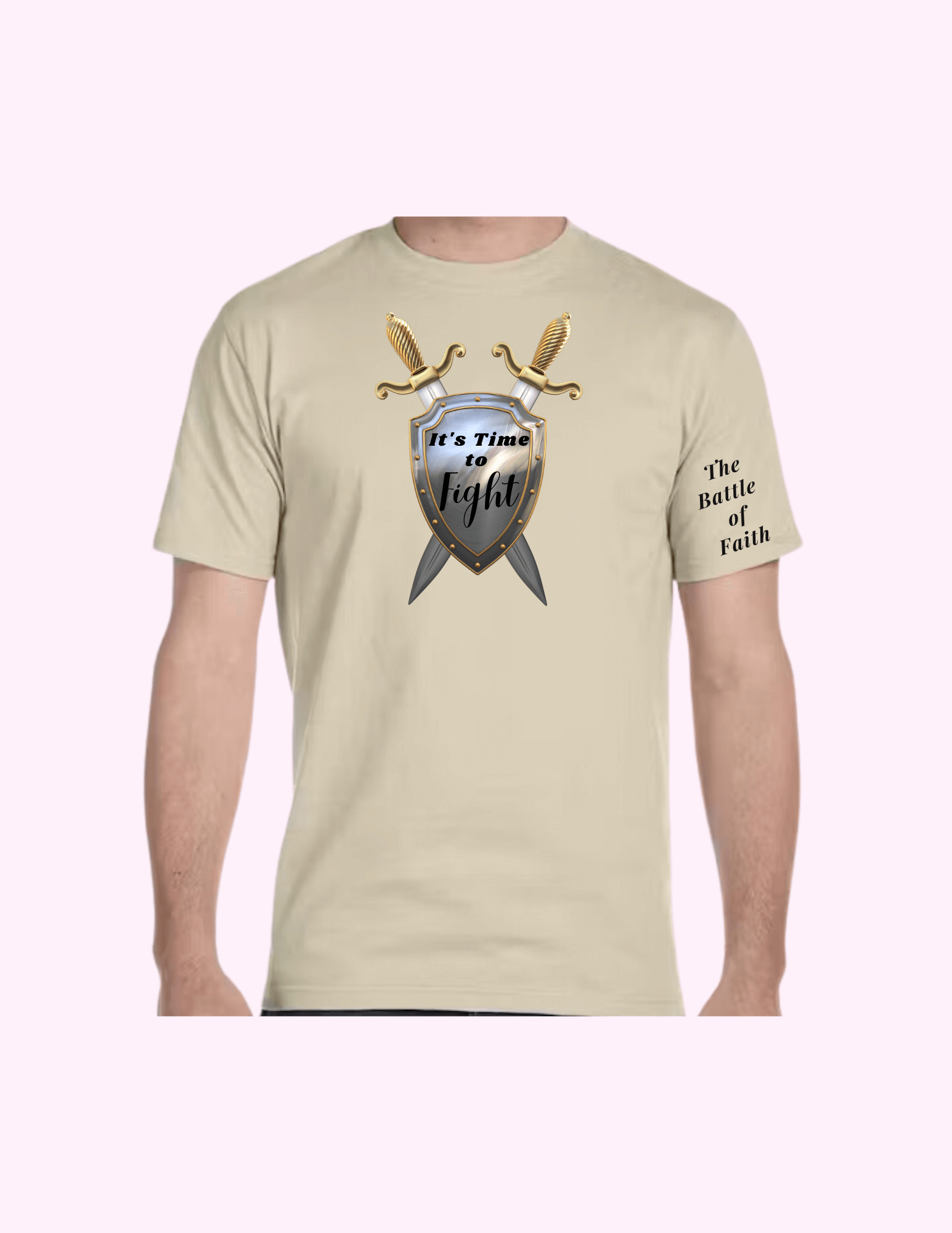 It's Time To Fight - Adult T-Shirt featuring unique artwork, perfect for personal style and expression.