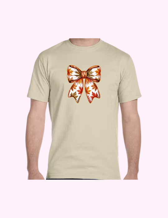 Autumn Bow - Adult T-Shirt