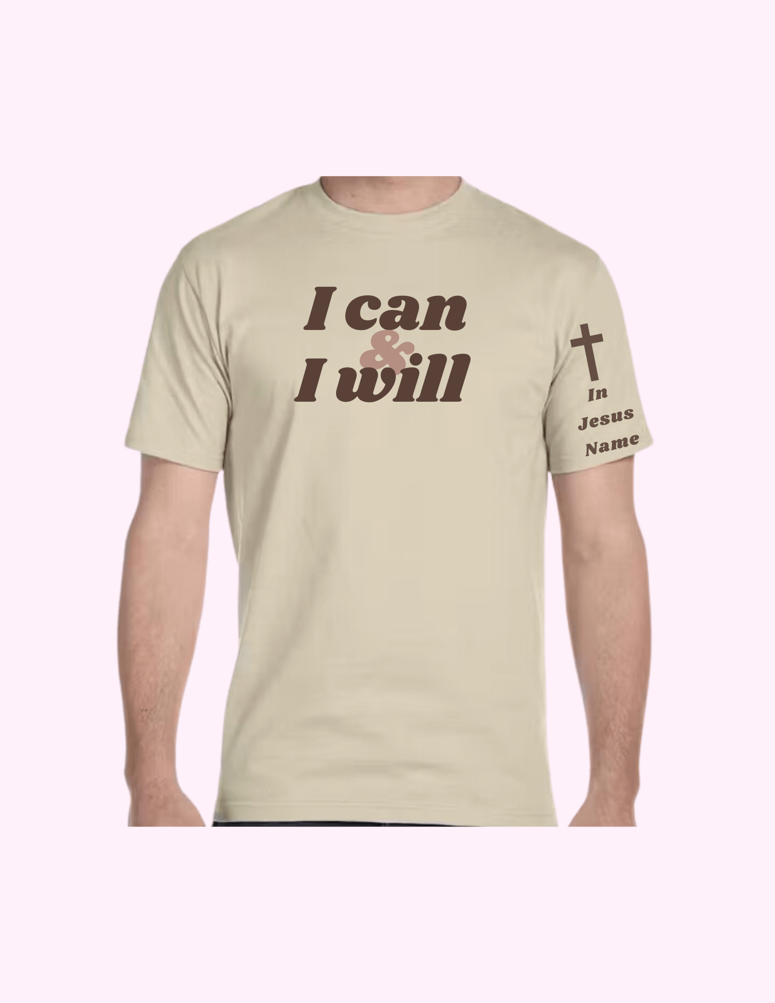 I Can & I Will - Adult T-Shirt featuring unique artwork, perfect for personal style and expression.