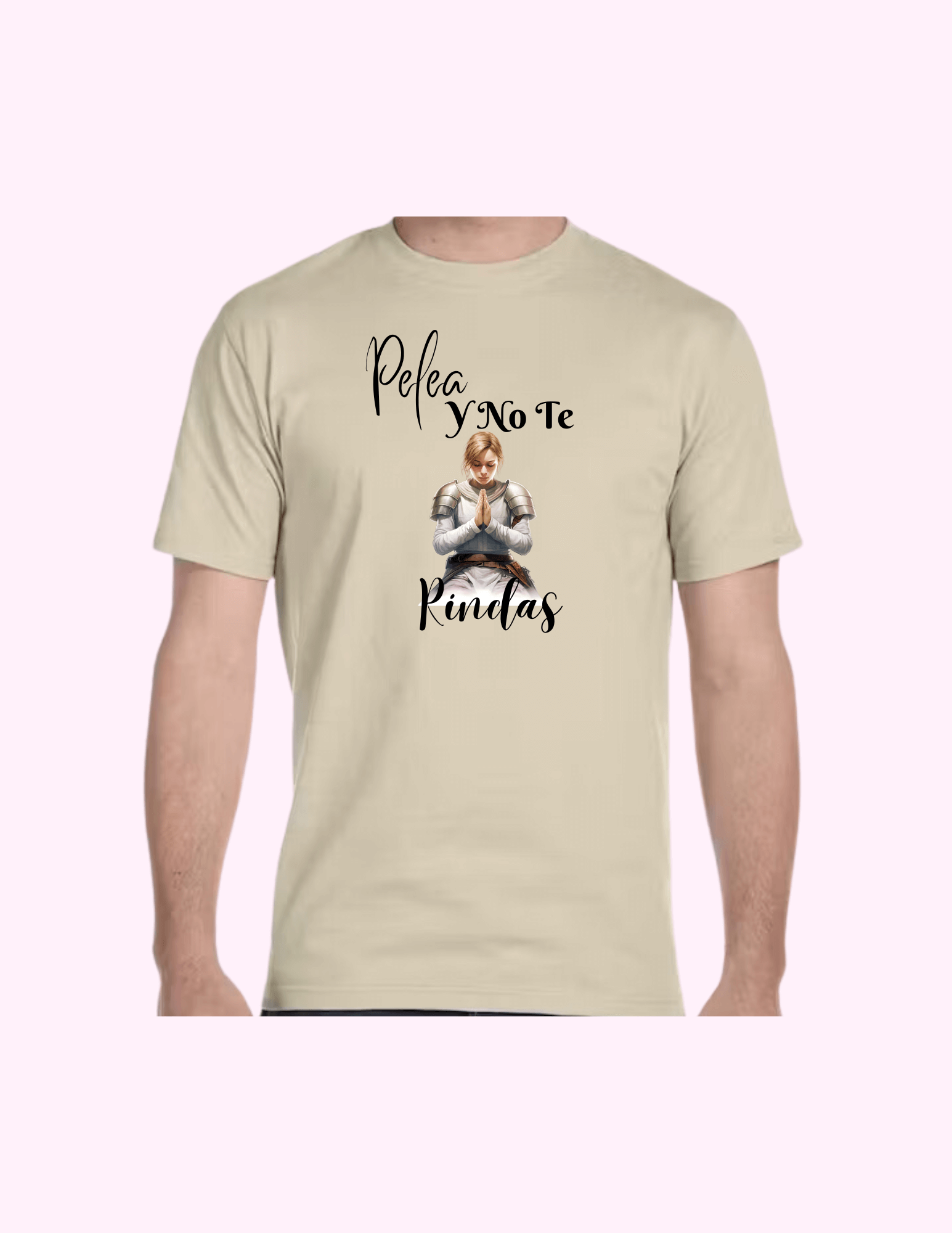 Pelea Y No Te Rindas (Woman) - Adult T-Shirt featuring unique artwork, perfect for personal style and expression.