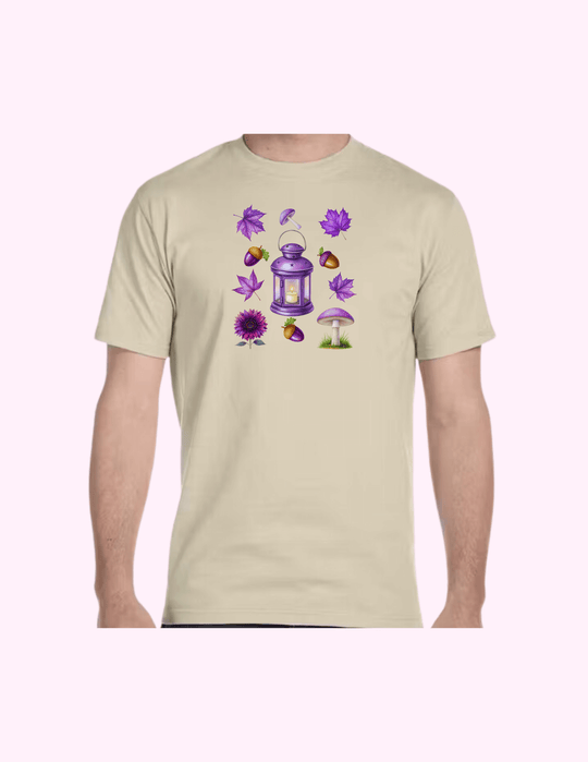 Purple Autumn - Adult T-Shirt