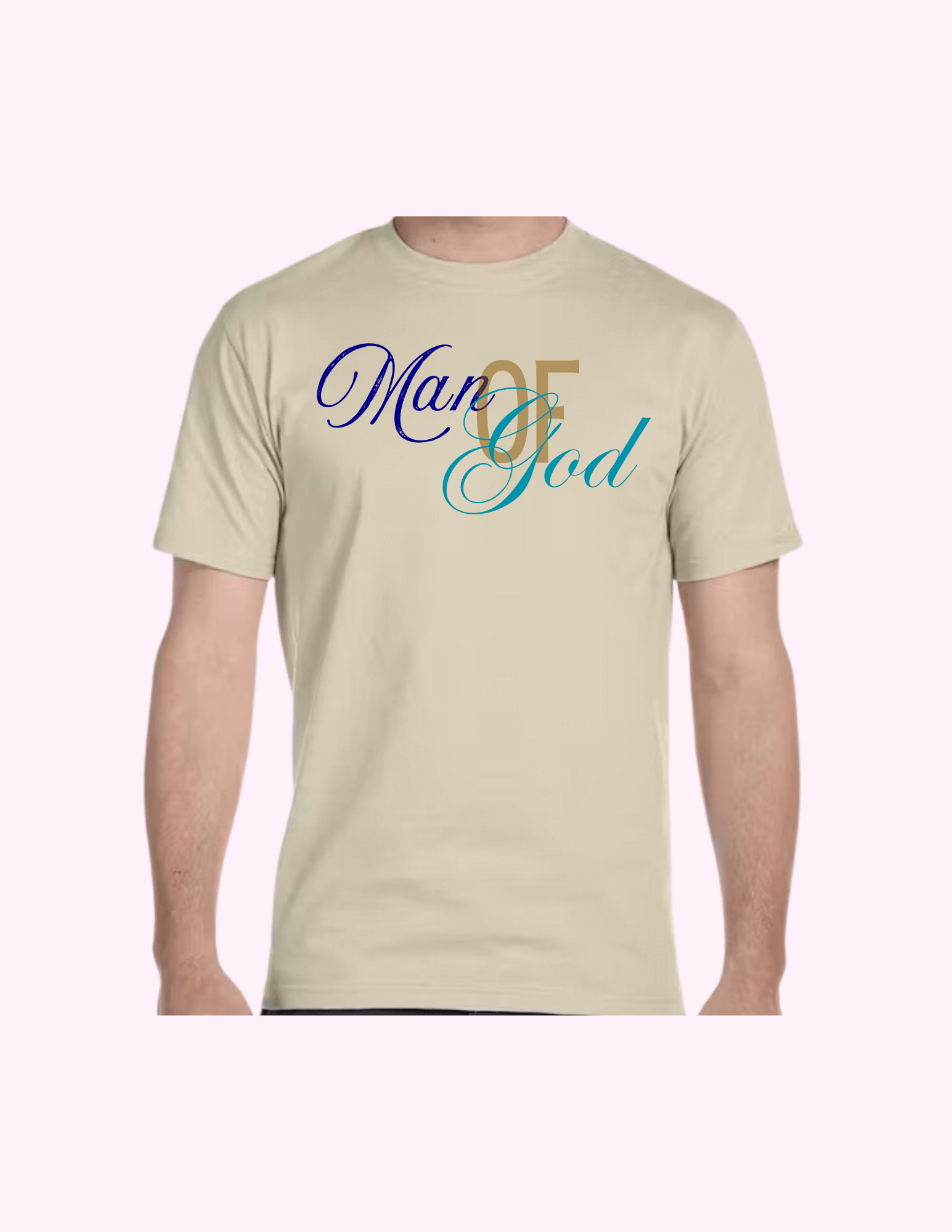 Man Of God - Adult T-Shirt featuring unique artwork, perfect for personal style and expression.