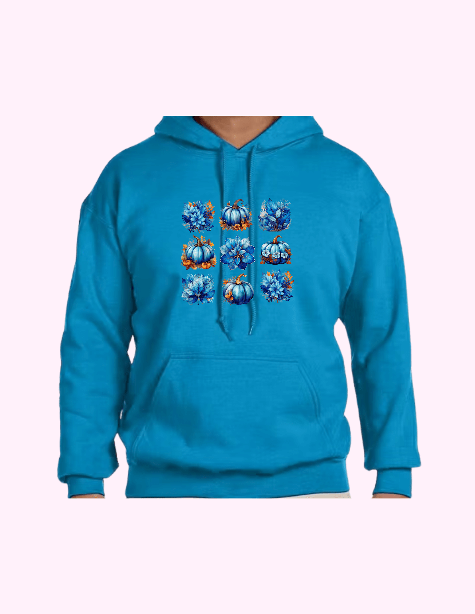 Hooded - Blue Pumpkin
