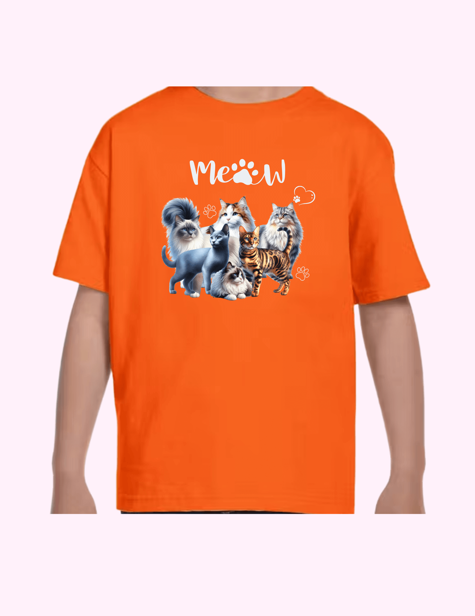 Cats - Kids T-Shirt featuring unique artwork, perfect for personal style and expression.