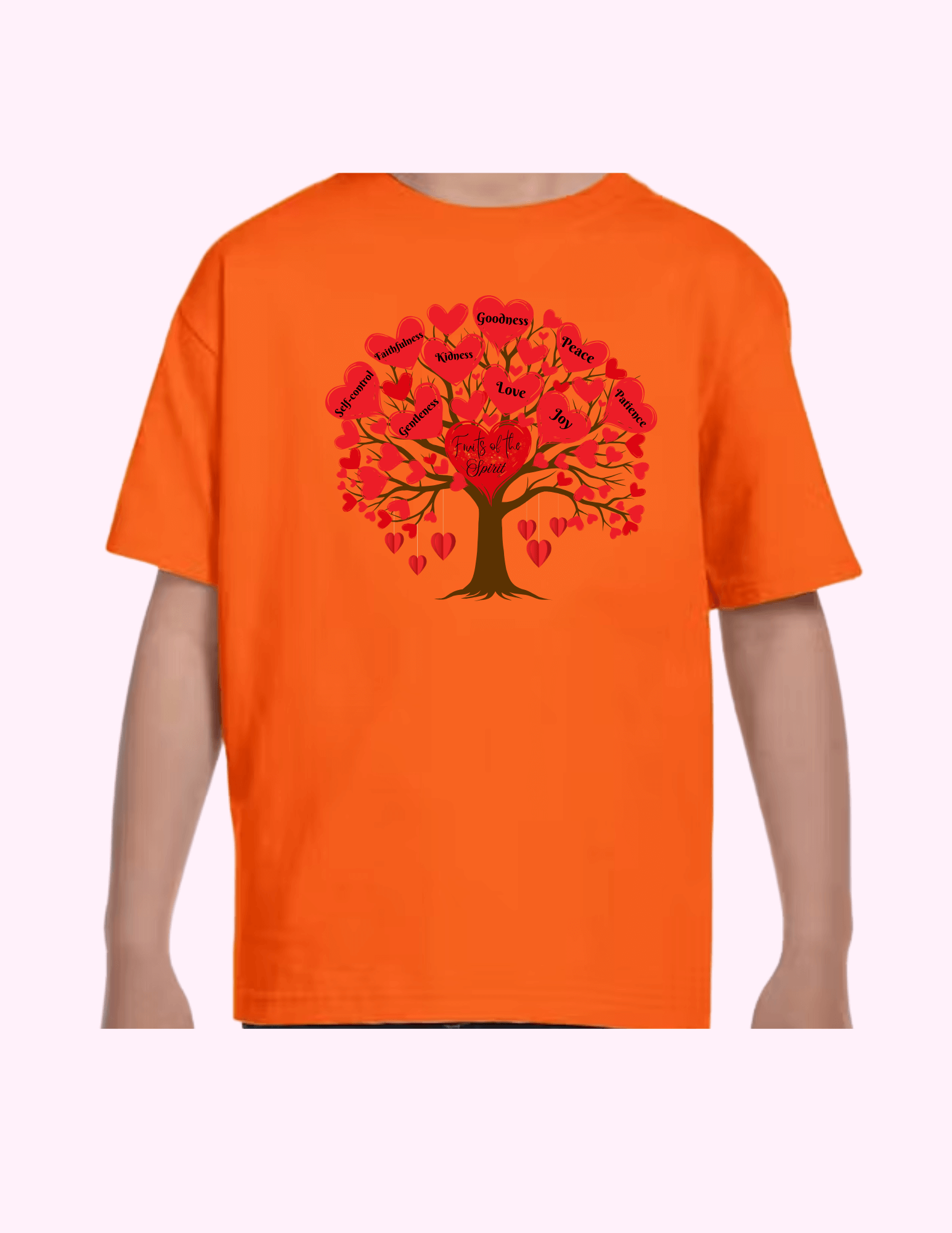 Fruit Of The Spirit - Kids T-Shirt featuring unique artwork, perfect for personal style and expression.
