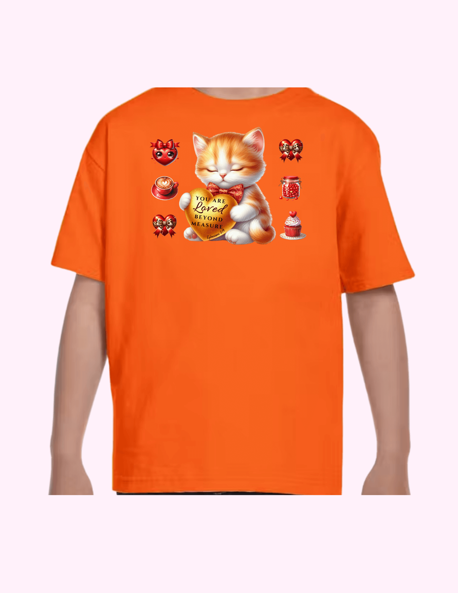 You Are Loved - Kids T-Shirt featuring unique artwork, perfect for personal style and expression.