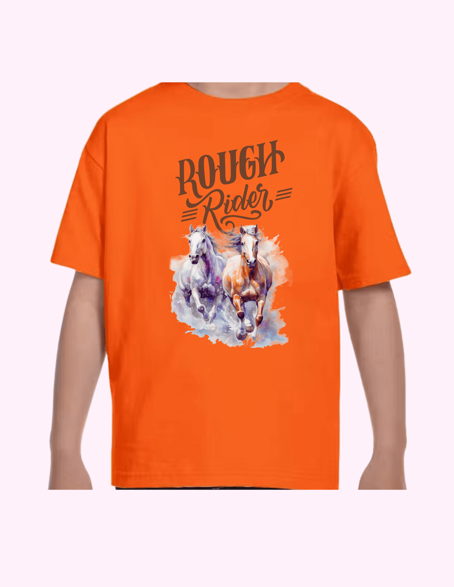 Rough Rider - Kids T-Shirt featuring unique artwork, perfect for personal style and expression.