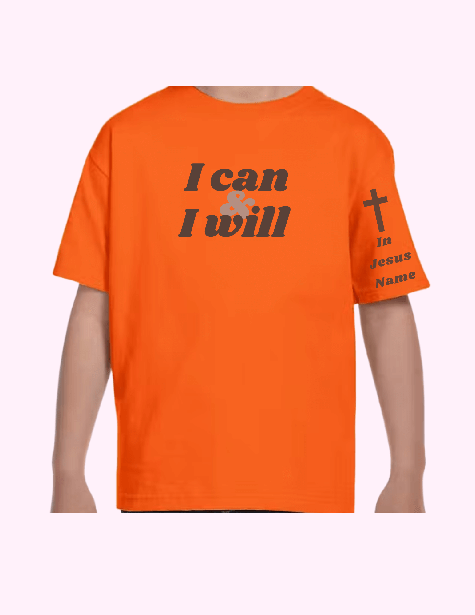 I Can & I Will - Kids T-Shirt featuring unique artwork, perfect for personal style and expression.