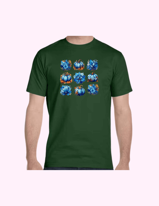 Blue Pumpkin - Adult T-Shirt