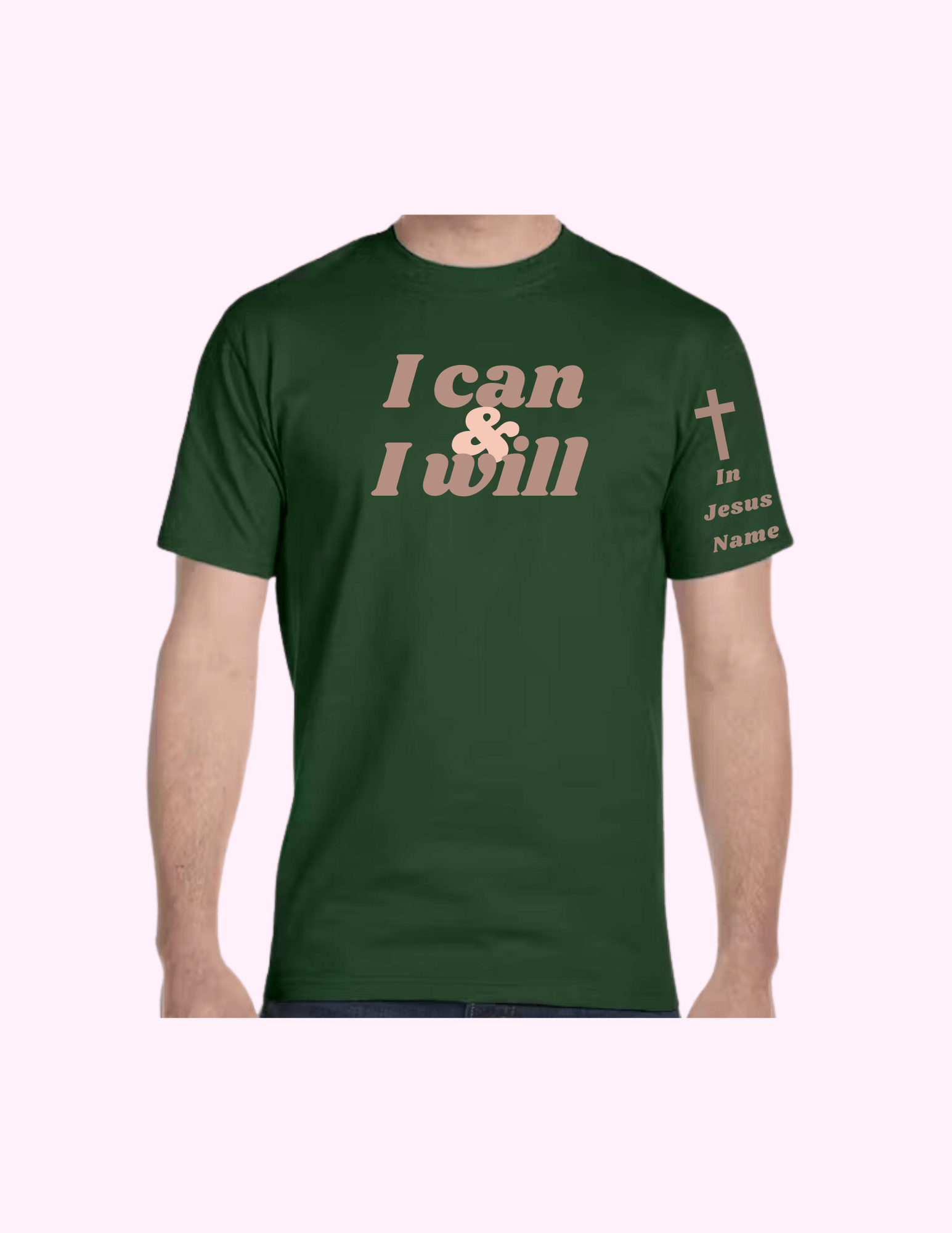 I Can & I Will - Adult T-Shirt featuring unique artwork, perfect for personal style and expression.