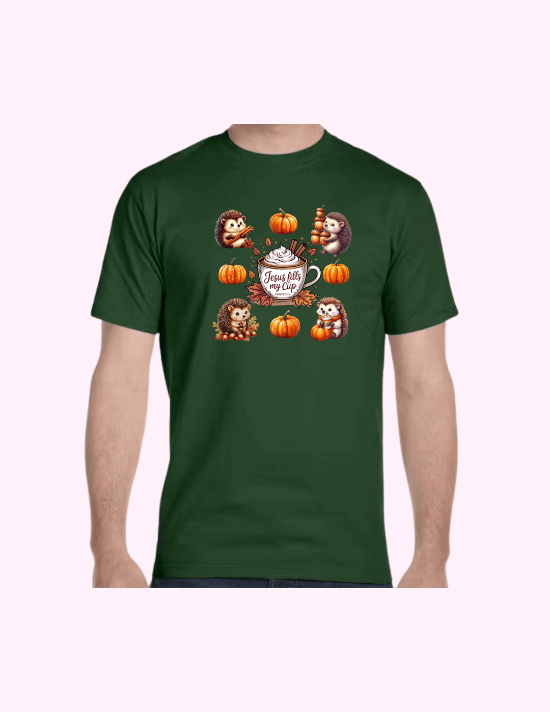 Jesus Fills My Cup - Adult T-Shirt