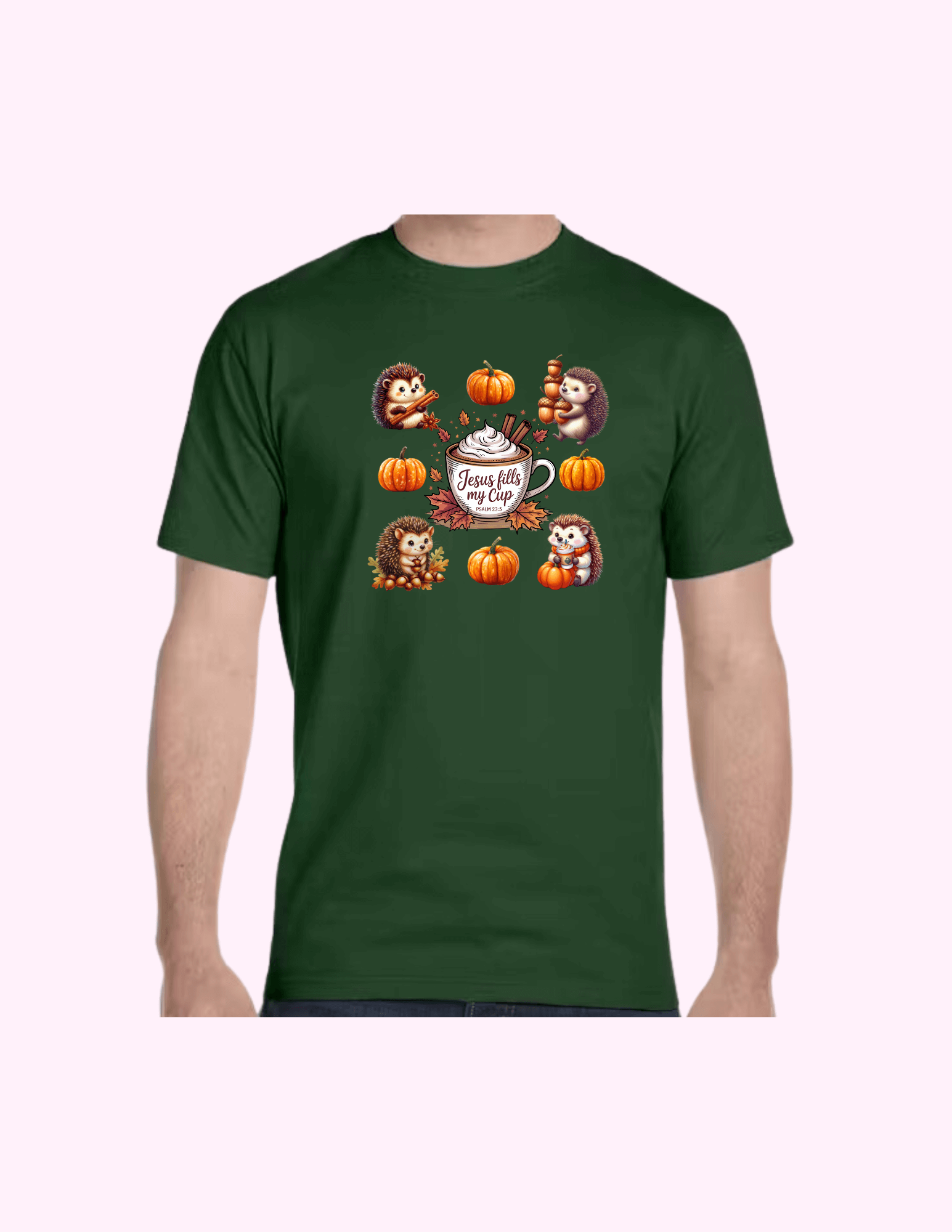 Jesus Fills My Cup - Adult T-Shirt