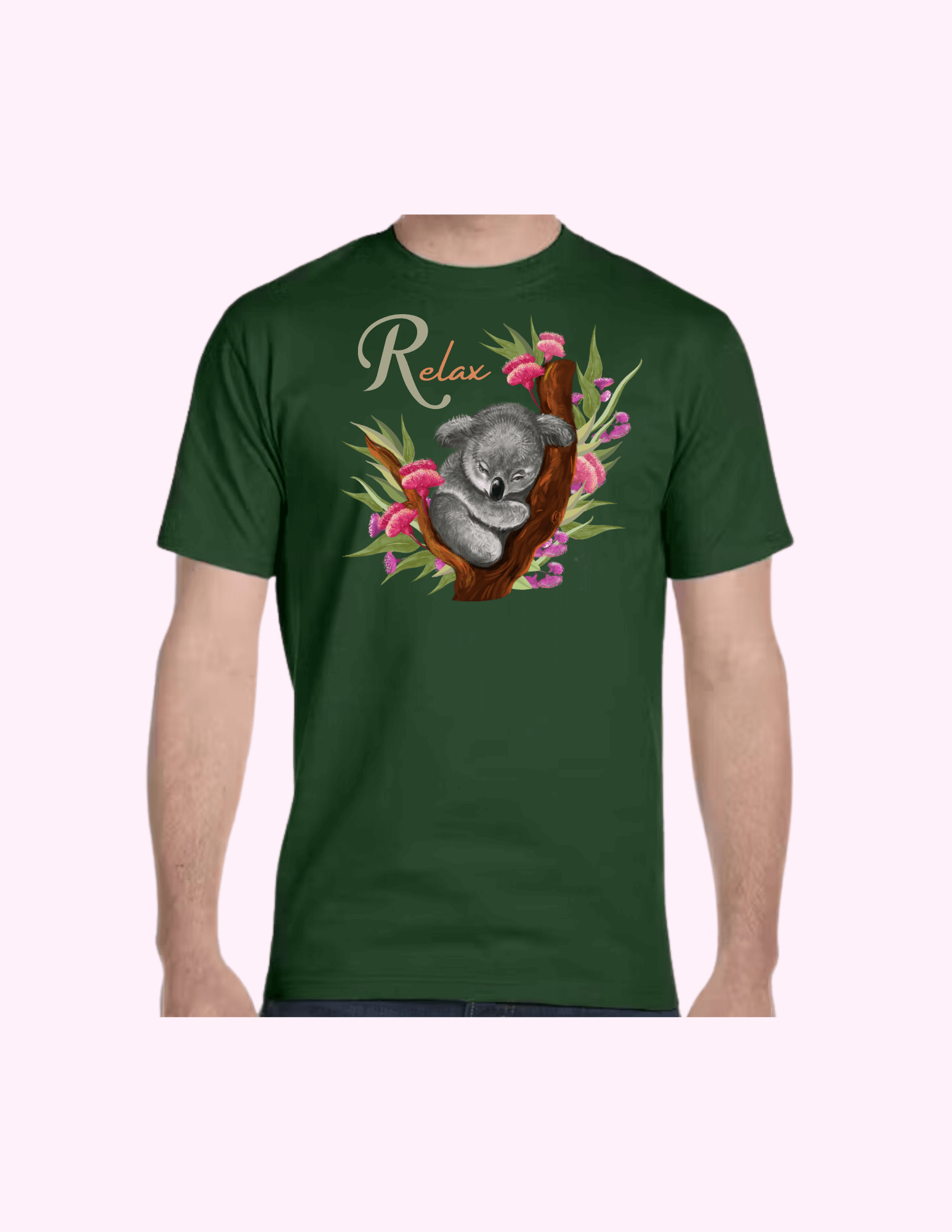 Relax - Adult T-Shirt featuring unique artwork, perfect for personal style and expression.