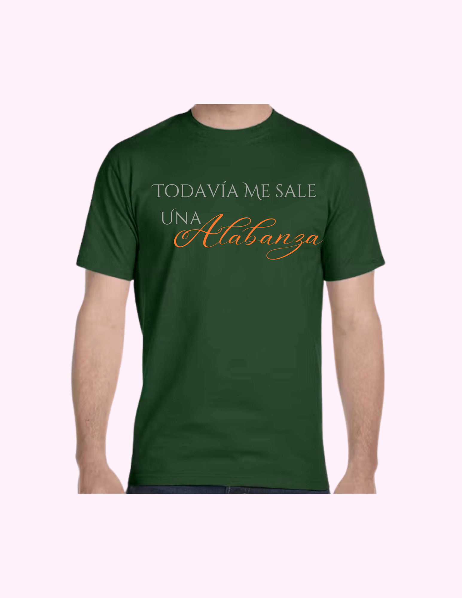 Todavía Me Sale Una Alabanza - Adult T-Shirt featuring unique artwork, perfect for personal style and expression.