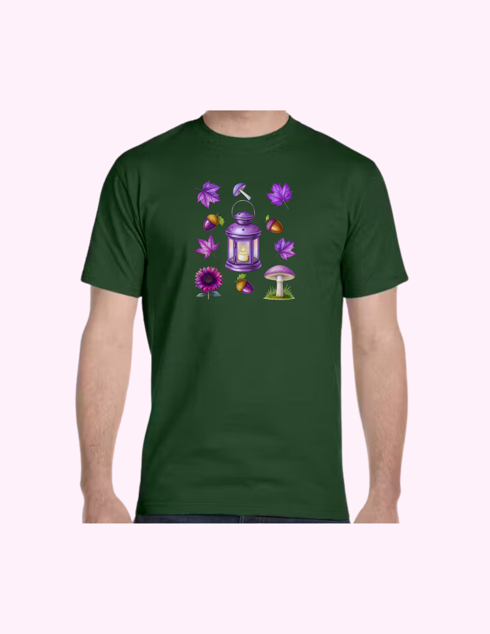 Purple Autumn - Adult T-Shirt