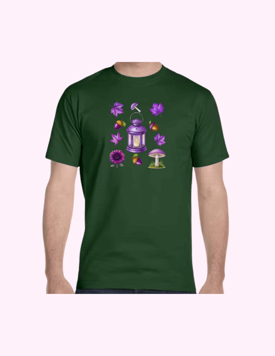 Purple Autumn - Adult T-Shirt