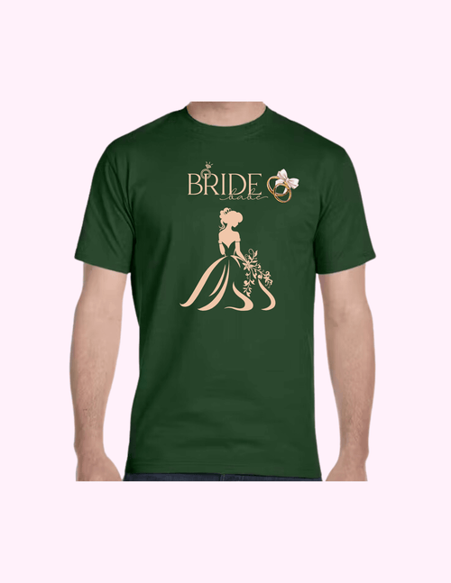 Bride - Adult T-Shirt featuring unique artwork, perfect for personal style and expression.