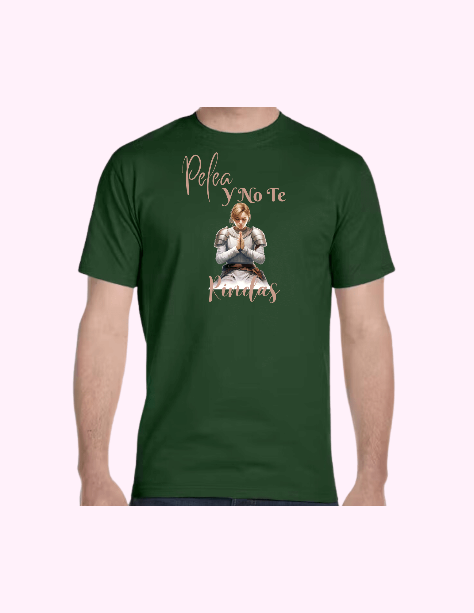 Pelea Y No Te Rindas (Woman) - Adult T-Shirt featuring unique artwork, perfect for personal style and expression.