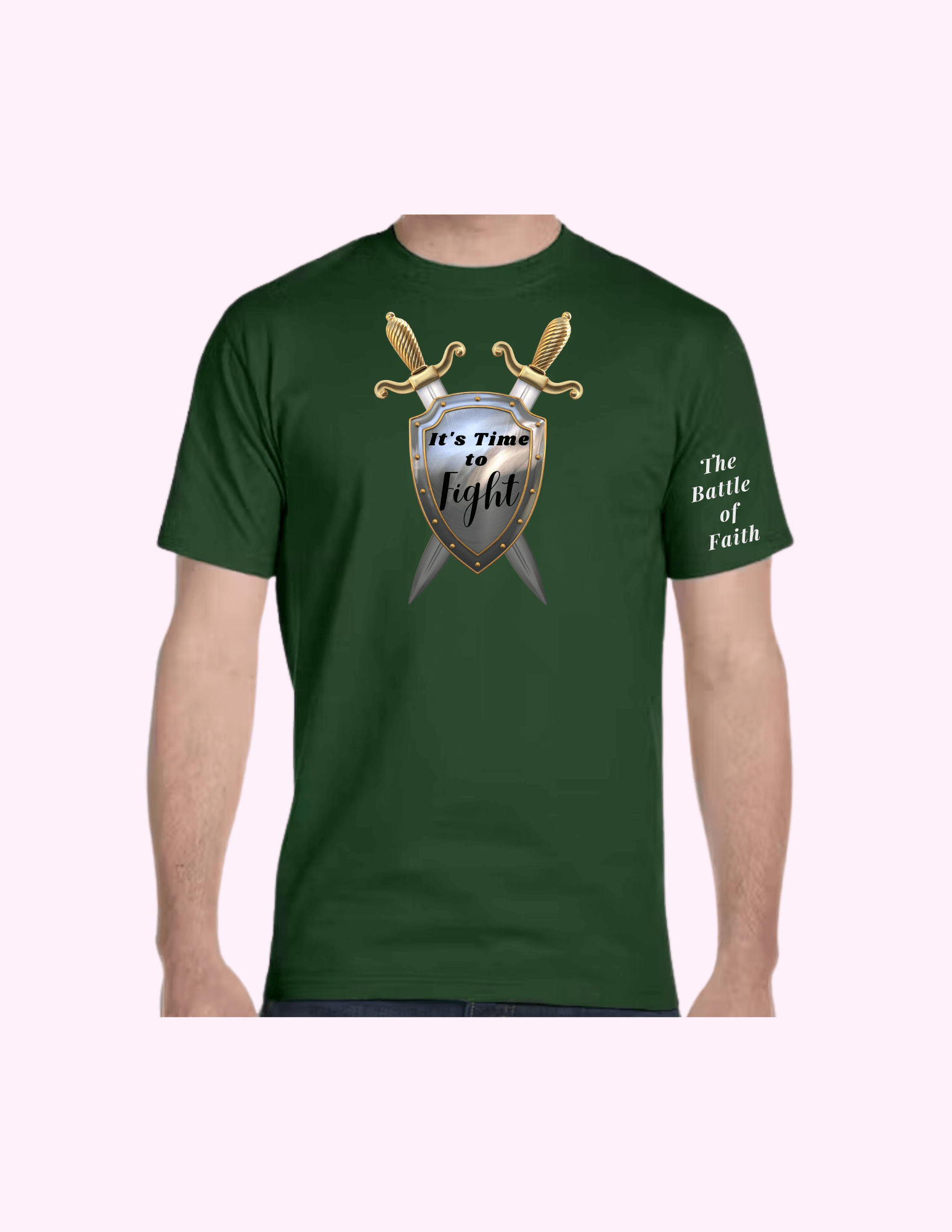 It's Time To Fight - Adult T-Shirt featuring unique artwork, perfect for personal style and expression.